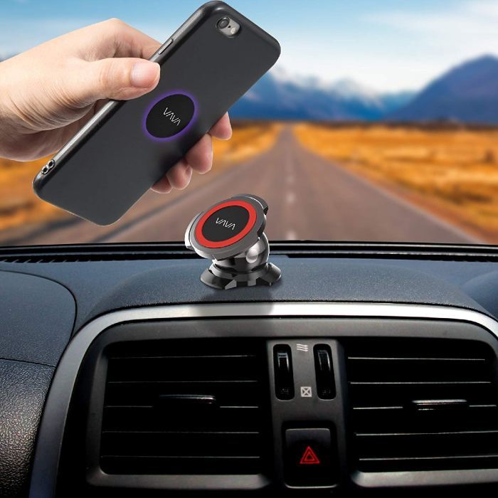 VAVA Magnetic Phone Holder for Car Dashboard, Car Phone Mount with a ... Sale for smartphone car mount magnetic