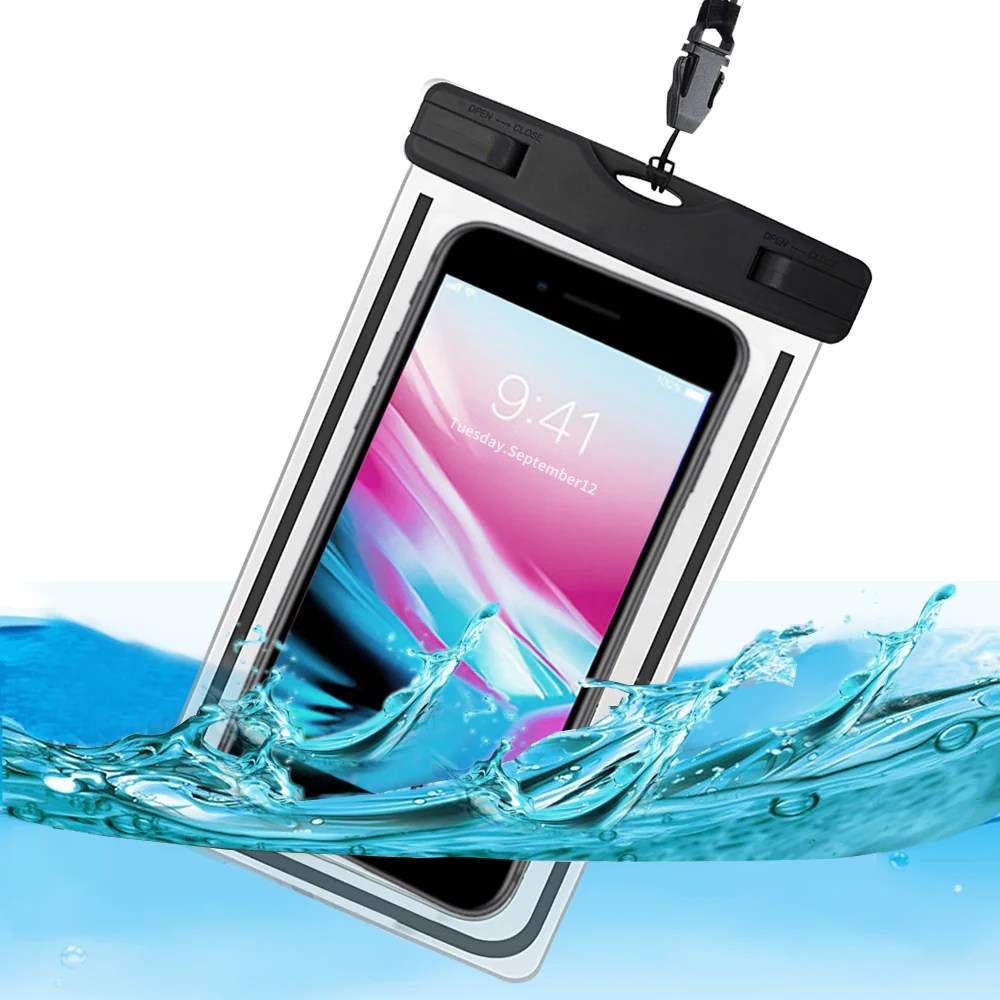 Universal Waterproof Case, Waterproof Phone Pouch Dry Bag IPX8 Luminou ... Universal Waterproof Case, Waterproof Phone Pouch Dry Bag IPX8 Luminou ...